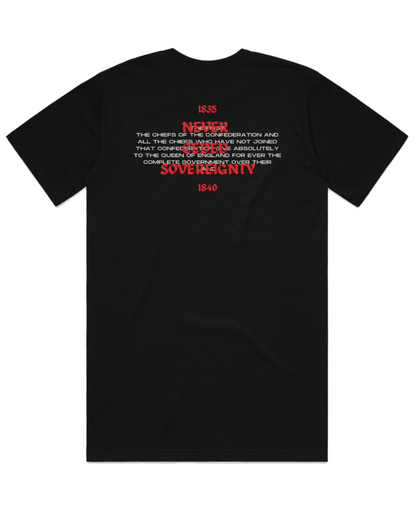NEVER CEDED OG TEE - MANGU (BLACK)