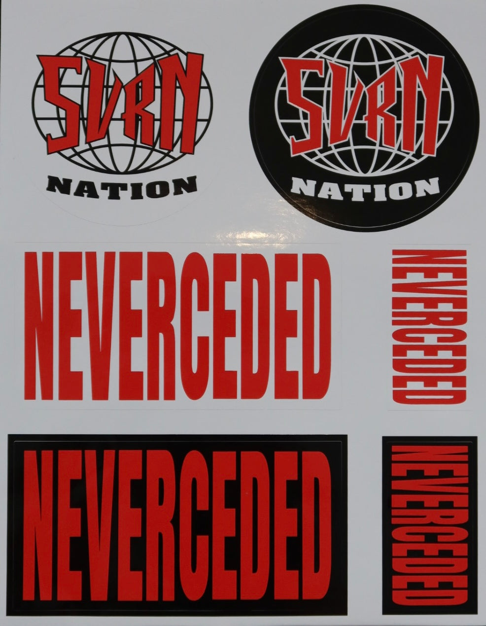Never Ceded Sticker Sheet